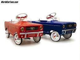 1965 Ford Mustang Pedal Car Returns Pedal Cars Ford Mustang 1965 Ford Mustang