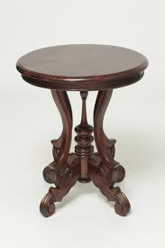 Victorian Round Side Table In 2020 Antique End Tables Round Side Table Bedside Table Round