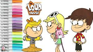 Luan loud house coloring pages printable. The Loud House Coloring Book Page Lola Luna Loud Leni Loud And Lola Loud Youtube