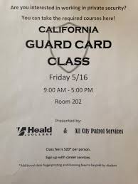 How to renew a ca state bsis guard card. All City Patrol Services Guard Card Class Open To Anyone Who Is Either In Need Of A Guard Card Or Needs To Renew Their Card If Interested Please Email Joe At