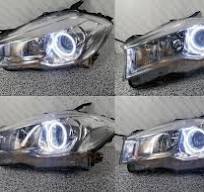 For Suzuki SX4 S-Cross JY Facelift 2017 2018 2019 Day Light Ultra Bright  COB Led Angel Eyes Kit Halo Rings - AliExpress