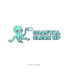 Octopus Coastal Clean Up Create Logo Logo Creator Free Logo Creator Logo Maker Logos Simples Vector Logo Character Logo Logo Inspiration Logos Creative