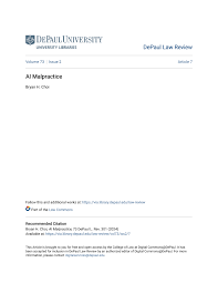PDF) AI Malpractice