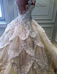 Look At The Layers Of The Skirt Just Like Flower Petals How Gorgeous Wedding Dresses Wedding Beautiful Wedding Dresses