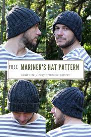 Mariner S Hat Pattern Knitting Patterns Free Hats Mens Hat Knitting Pattern Beanie Knitting Patterns Free