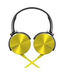 Güçlü beat response control alçak frekanslı sesleri geliştirir. Wired Over The Head Sony Mdr Xb450 On Ear Extra Bass Xb Headphones Model Name Number Mdr Xb450ap Rs 350 Unit Id 22492624933