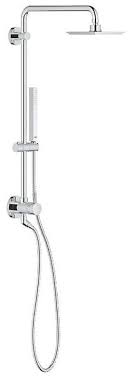 View The Grohe 26 124 Retro Fit 150 Shower System Upgrade Your Existing Shower And Add A Rain Shower He Shower Systems Shower Heads Rain Shower Head