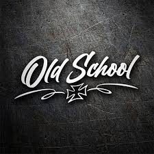 Sticker Old School Bobber Bike | MuralDecal.com
