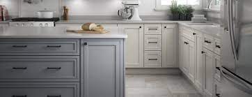 Gray kitchen cabinets with black hardware. Liberty Hardware High Quality Decorative Functional Hardware