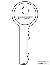 It is only found in jesus. Jesus Is The Key To Salvation Coloring Page