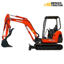 Kubota KX71-3GLS Mini Excavator