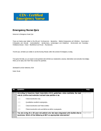 Displaying 22 questions associated with risk. Pdf Emergency Nurse Quiz Sobur Setiaman Academia Edu