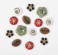 Incomparable Buttons Spirals - Unique Knitting Accessories