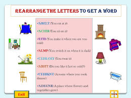 Click or tap and drag to move. The Whe L Of Ortune Exit Start The Game Exit Rearrange The Letters To Get A Word Abelt You Eat At It Achir You Sit On It Efir You Make It When