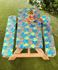 All 3 pieces in this easycare vinyl set feature elasticized edges that grip tight to. 3 Pc Picnic Table Covers Ltd Commodities