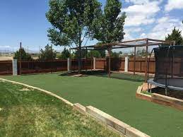 Take Your Spring Training To The Next Level And Save Thousands When You Diy Your Very Own Baseball Batting Cage Once You Lay D Artificial Grass Backyard Turf
