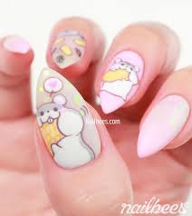 Hamster Nail Art Designs Animal Nail Designs Anime Nails Nail Drawing