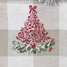 Lot of 8 cross stitch leaflets towel borders tea time towels fingertip friends. This Tea Towel Is Made From 100 12 Count Linen With A Natural And Ivory Gr Cross Stitch Patterns Christmas Xmas Cross Stitch Cross Stitch Christmas Ornaments