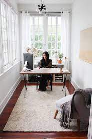 Scandinavian workspace with links to all the decor. The Everygirl Food Editor And Creative Consultant Juley Le The Everygirl Home Office Design Home Office Space Home Office Decor
