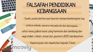 Cadangan kepada kementerian pendidikan malaysia hasil perbincangan saya. Falsafah Pendidikan Kebangsaan