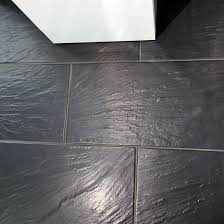 30x60cm Pizarra Black Slate Effect Tile Slate Effect Tiles Tile Floor Black Slate Floor Tiles