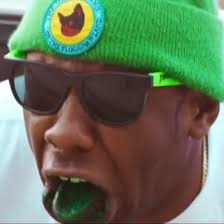 Golf Wang Sam beanie From 2013 A cool little piece of golf wang history.  From the WOLF storyline, Wolf's enemy, Samuel is always seen sporting this  beanie, which is how it got