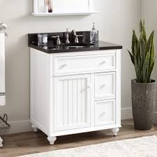 Find out what furniture we have to offer at vienna woodworks! 30 Cottage Retreat Vanity For Undermount Sink Distressed Chalk White Vanities