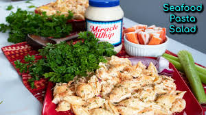 Easy crab salad recipe seafood saladmasala herb. World S Best Seafood Pasta Salad Philly Jay Cooking