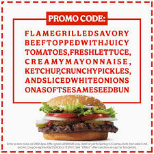 Check spelling or type a new query. Burger King Celebrate The Longest Day Of The Year Today With A Free Whopper With Purchase Use This Promo Code To Claim Yours On The Bk App Facebook