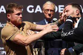 Dana White Showtime Couldn T Be F Cking Dumber For Canelo Alvarez Vs Caleb Plant Presser Fight Mma Fighting