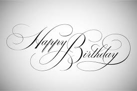 Happy Birthday Lettering Happy Birthday Lettering Happy Birthday Calligraphy Happy Birthday Font