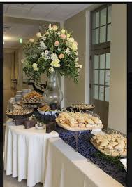 Pin By Karen Lyon On Shows Wedding Buffet Table Arrangement Buffet Table Decor Wedding Buffet
