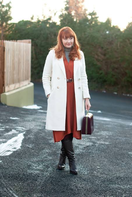 The Magic Powers of a Winter White Coat - Not Dressed As Lamb