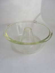 Vintage Glasbake Bundt Pan Baking Pan Angel Food Cake Jello Acessorios De Cozinha Acessorios Cozinha