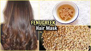 After using this hairmask, hair looks healthier, soft, and shiny. Best Natural Hair Mask For Long Shiny Glossy Thick Hair Regrow Thin Hair W Fenugreek Methi Youtube