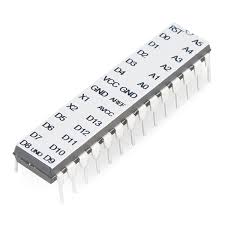 At the center of every arduino uno you'll find microchip's atmega328p microcontroller. Atmega328 With Arduino Optiboot Uno Dev 10524 Sparkfun Electronics