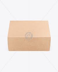 Download Kraft Box Mockup In Box Mockups On Yellow Images Object Mockups