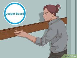 Moreover, in the last join all hardware and remove the ledger board. How To Hang Wall Cabinets 15 Steps With Pictures Wikihow