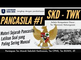 Pada tahapan skd, peserta seleksi akan mengikuti tes dengan beberapa tipe soal. Soal Skd Sekolah Kedinasan Twk Sejarah Pancasila Full Penjelasan Tips Trick Tes Cpns Youtube