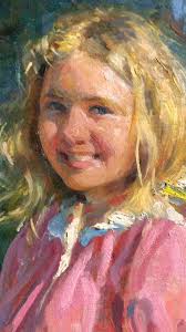 Detail of a 16x12 oil.