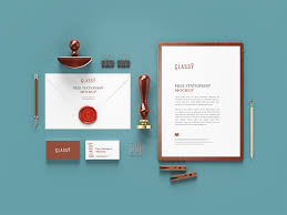 All free mockups consist of unique design with smart object layer for easy edit. Free Branding Stationery Mockup Free Mockup