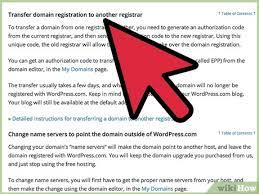Tarkista ja varaa domain zonerilta. How To Transfer A Domain 14 Steps With Pictures Wikihow