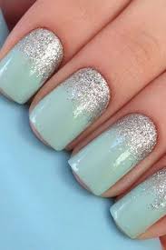 Wedding Palette For The Fabulous Bride Aqua And Silver Nails Prom Nails Nails Love Nails