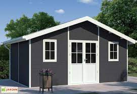 abri de jardin en bois composite anthracite woodlife 19 m abri de jardin jardins en bois cabane jardin