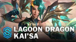 Lagoon Dragon Kai'Sa Skin Spotlight - League of Legends - YouTube