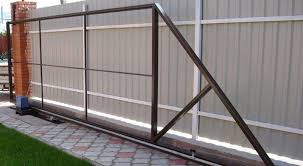 Откатные ворота шириной 4 метра в Москве, цена под ключ с установкой