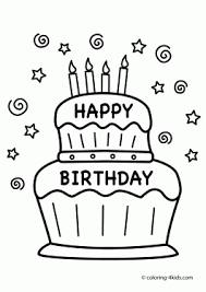 Click the happy birthday card coloring pages to view printable version or color it online (compatible with ipad and android tablets). Birthday Coloring Pages For Kids Birthday Party Coloring Pages