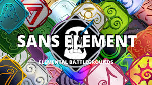 You can post things about elements, tips on fighting, and many more. Sans Element Showcase Elemental Battleground Roblox Youtube