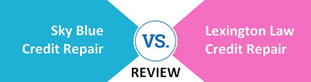 Sky Blue Credit Repair V S Lexington Law Which Is The Best Credit Repair Lexington Law How To Fix Credit