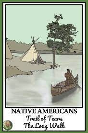 Native Americans Trail Of Tears The Long Walk Reading Passages Activities Trail Of Tears Reading Passages Native American